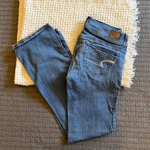 American Eagle Outfitters slim boot stretch jeans